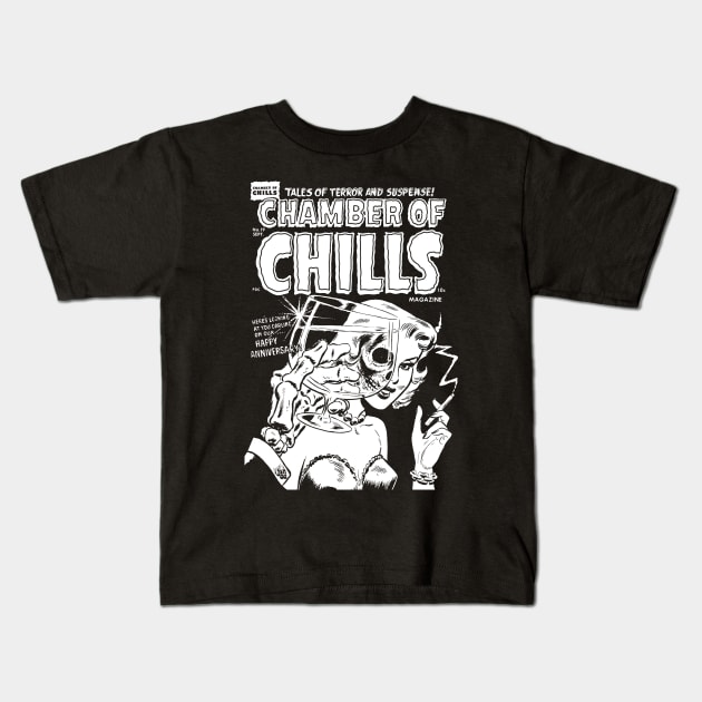 Chamber of Chills Classic Kids T-Shirt by JCD666